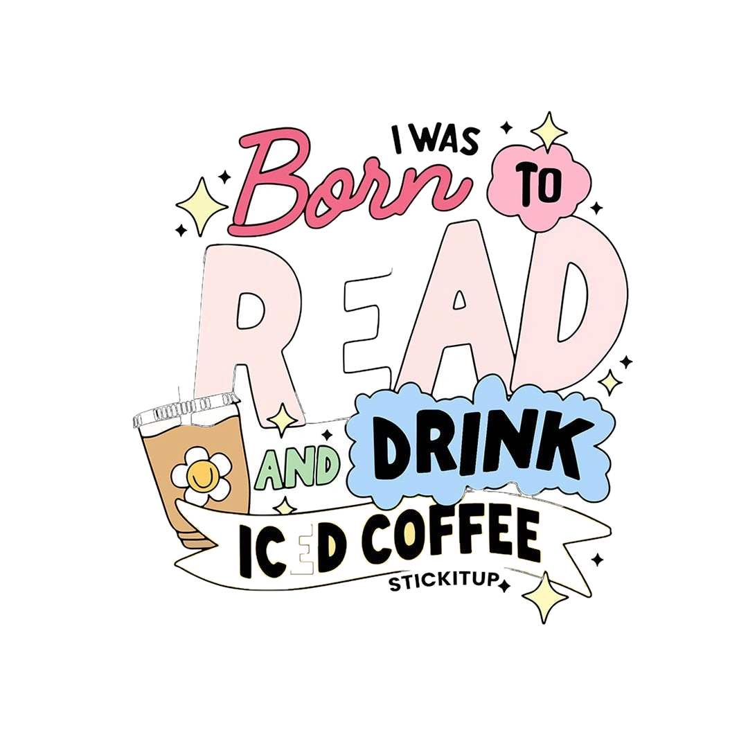 Born To Read Sticker